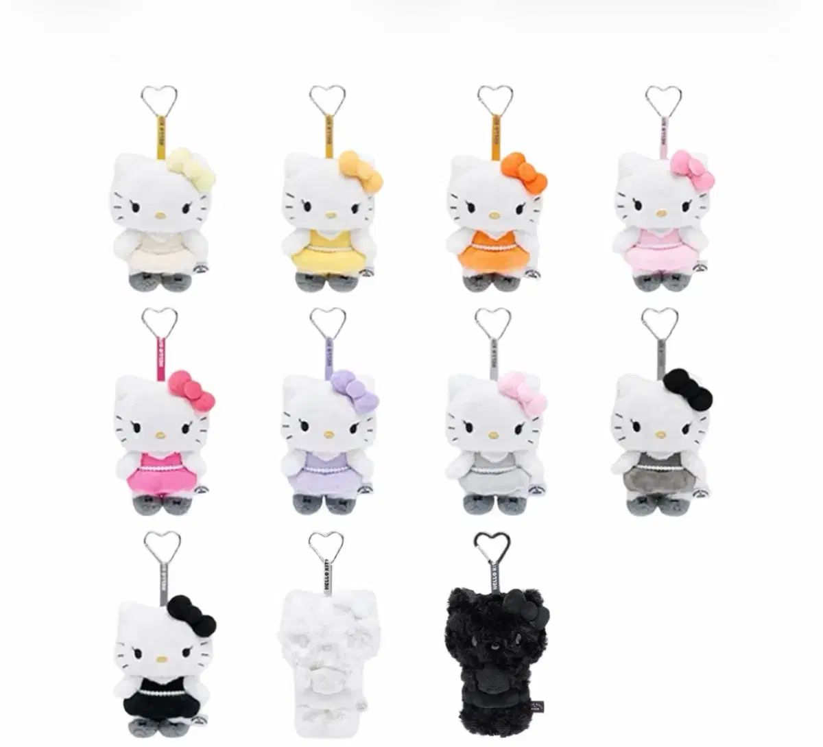 ハローキティ x ジス(JISOO) PLUSH キーホルダー セット - メルカリ