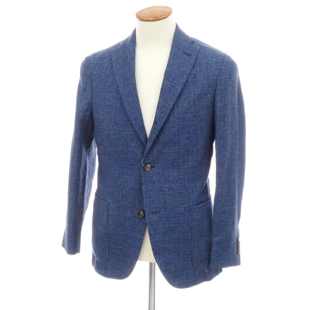 BOGLIOLI ボリオリ KJACKET リネン テーラードジャケット L 中古】ボリオリ BOGLIOLI K.JACKET ウールリネン テーラードジャケット