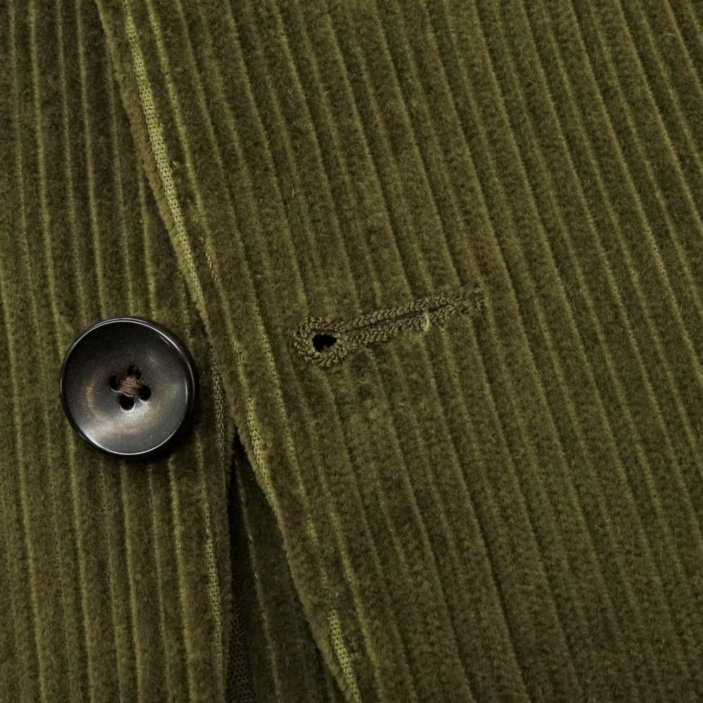 ラルディーニ LARDINI コーデュロイ カジュアルジャケット オリーブ 