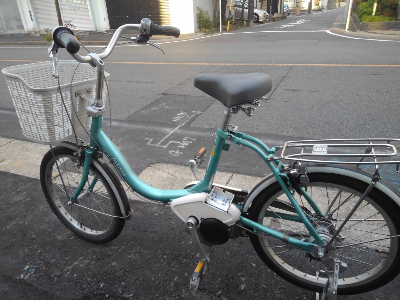 272： ブリヂストン　Assista 部品取等ジャンク　引取限定：埼玉県所沢市 引き取り限定！(名古屋市昭和区)中古自転車3935 元電動
