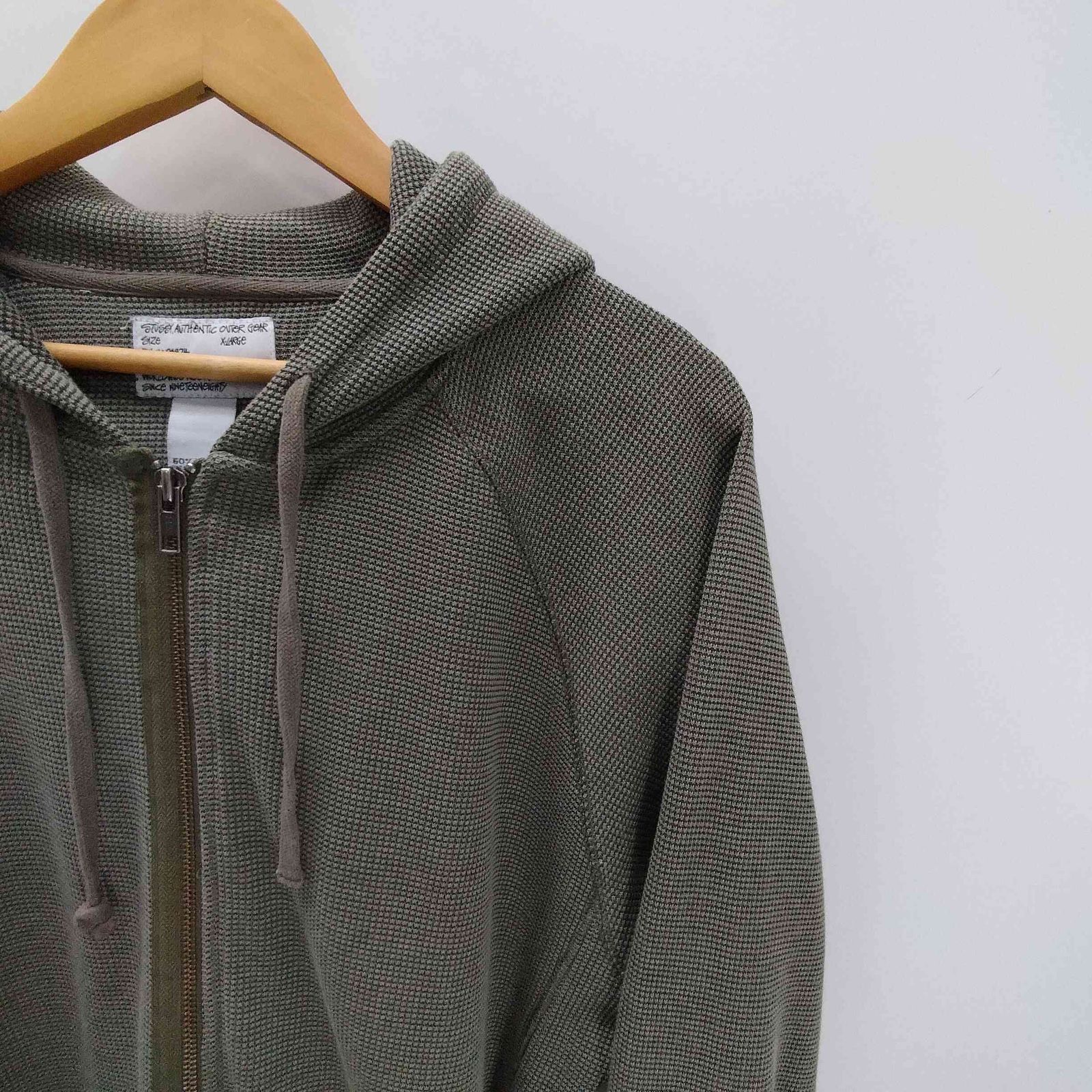 ステューシー Stussy 00S AUTHENTIC OUTER GEAR サーマル フルジップ 