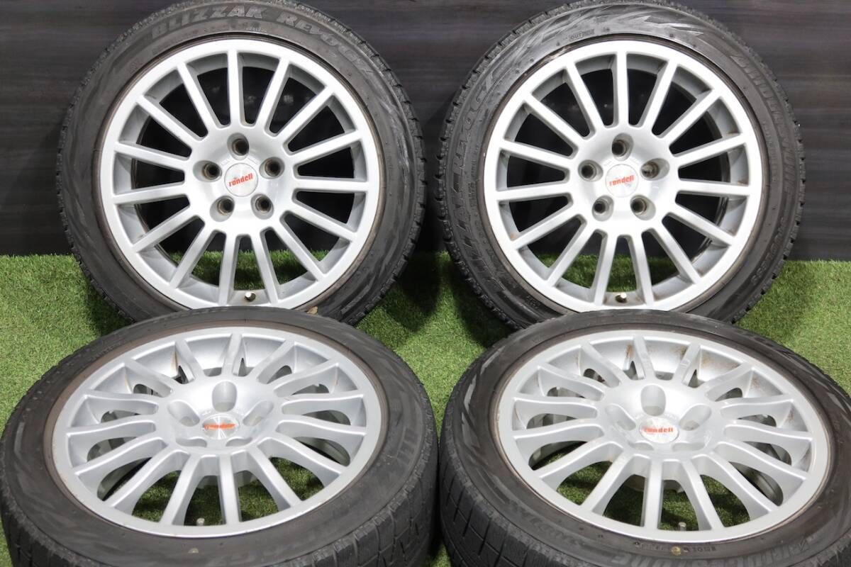 廃番品＞ロンデル カップライン 17in 7.5 +35 114.3 ブリザック REVO 