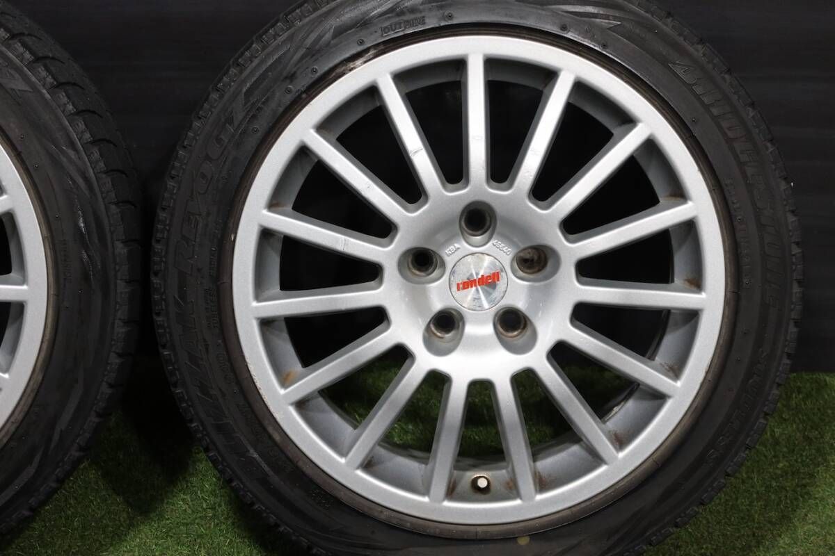 廃番品＞ロンデル カップライン 17in 7.5 +35 114.3 ブリザック REVO 
