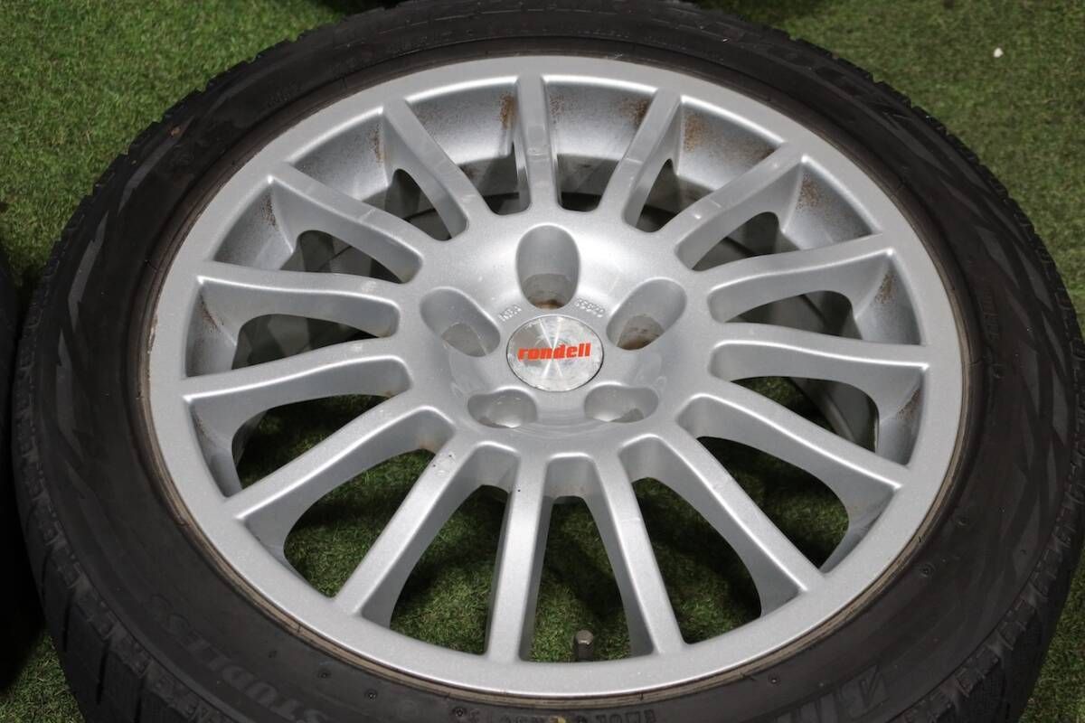 廃番品＞ロンデル カップライン 17in 7.5 +35 114.3 ブリザック REVO 