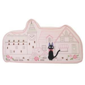 丸眞 スタジオジブリ 魔女の宅急便 ジジ たそがれて ダイカットクッション ぬいぐるみ 入数 3