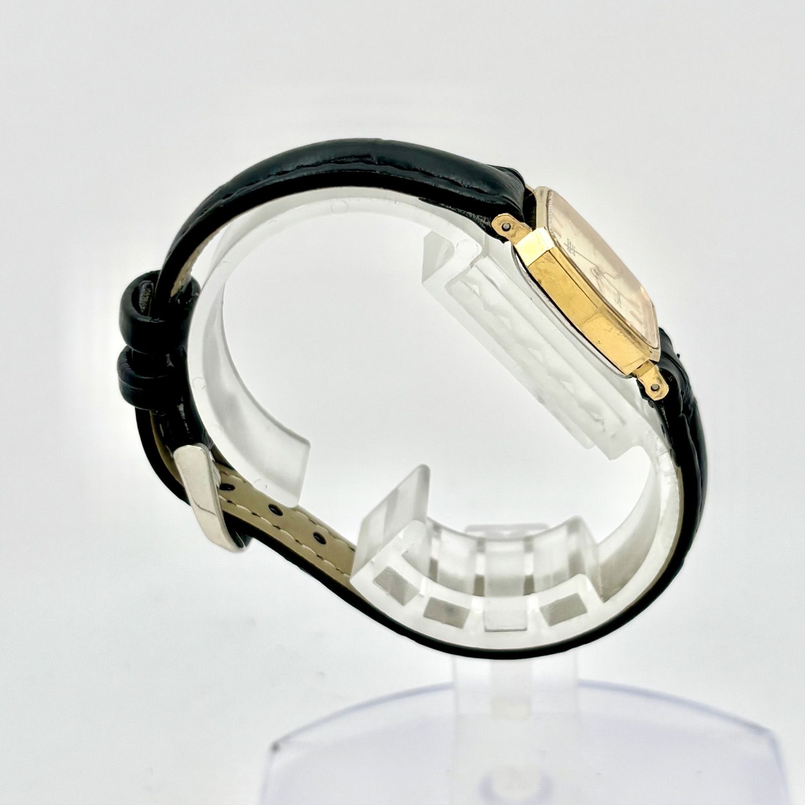 希少【外観美品/新品電池】SEIKO エクセリーヌ 10角形 レディース 腕時計 新品電池】SEIKO セイコー Exceline エクセリーヌ レディース 腕時計