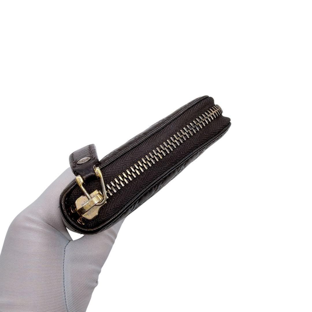 ◇美品◇グッチ　マイクログッチシマレザー　長財布　ブラック　449391 GUCCI（グッチ） 新品 長財布 ブラック 449391 BMJ1G 1000 マイクロ