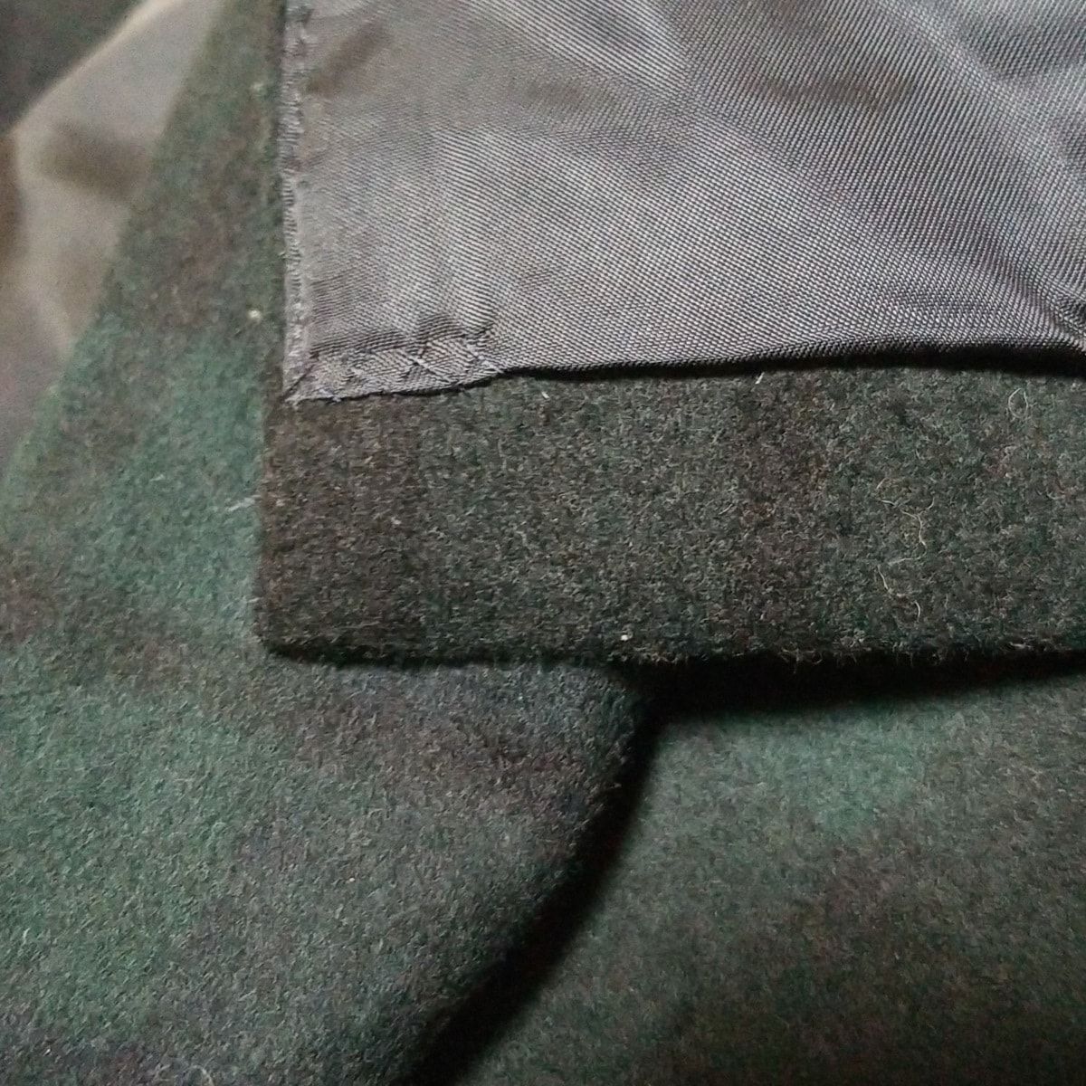 IENA(イエナ) ポンチョ レディース - ダークグリーン×黒 チェック柄/秋  