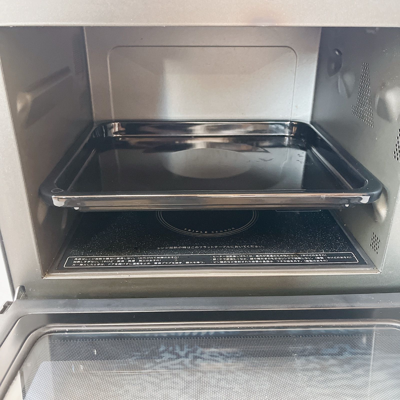 SHARP 電子レンジ RE-V80A-B（2018年製）#1588-0120-1 オーブンレンジ