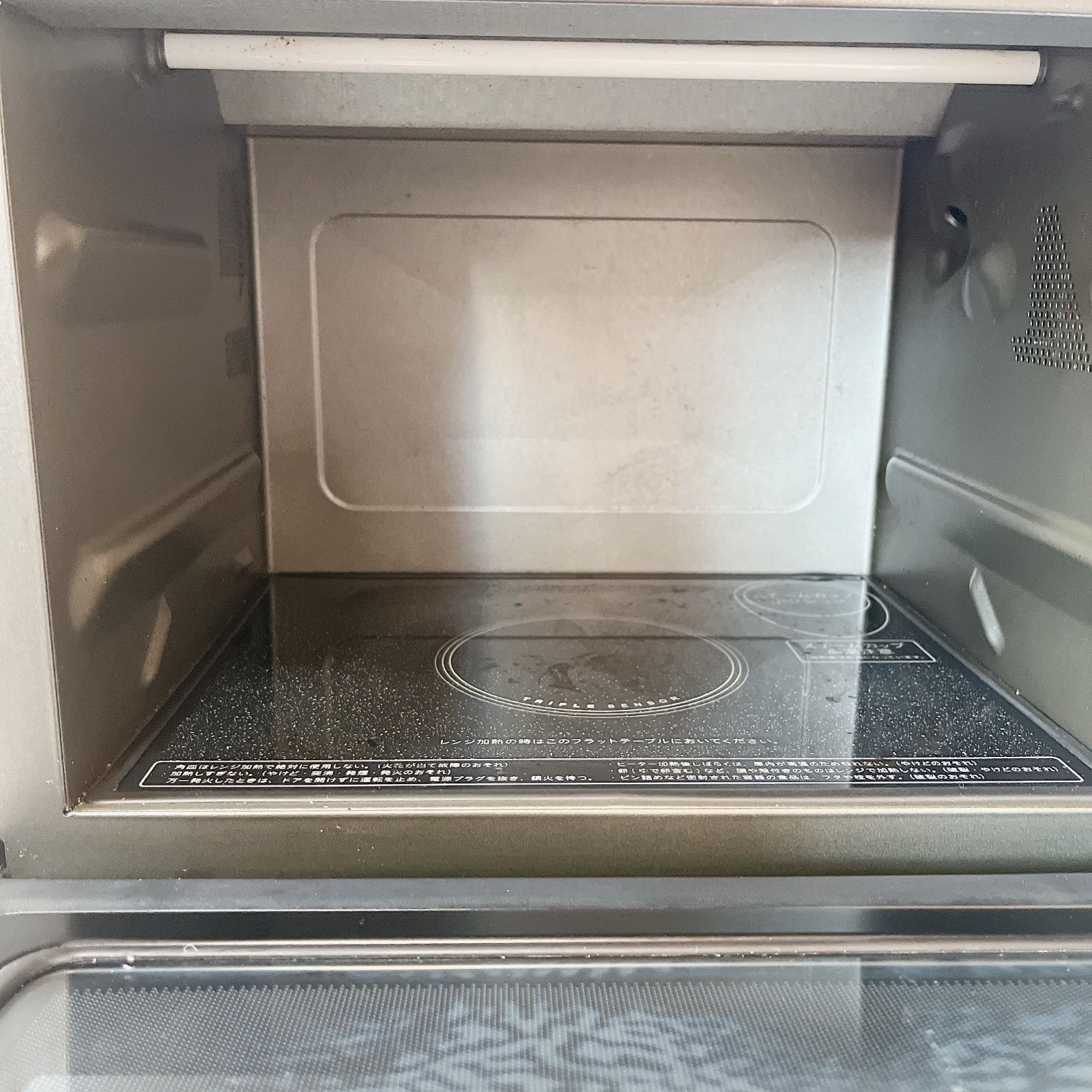 SHARP 電子レンジ RE-V80A-B（2018年製）#1588-0120-1 オーブンレンジ