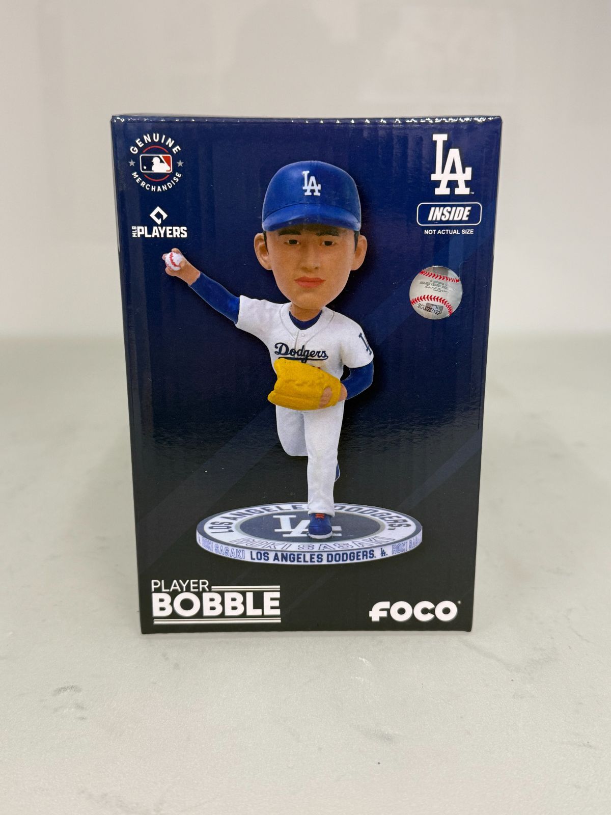 佐々木朗希 ボブルヘッド Roki Sasaki ロサンゼルス ドジャース Los