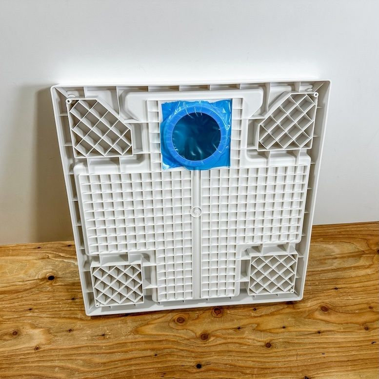 TOTO＞洗濯機防水パン 排水トラップ付（型番：PWP640N2W）【未使用