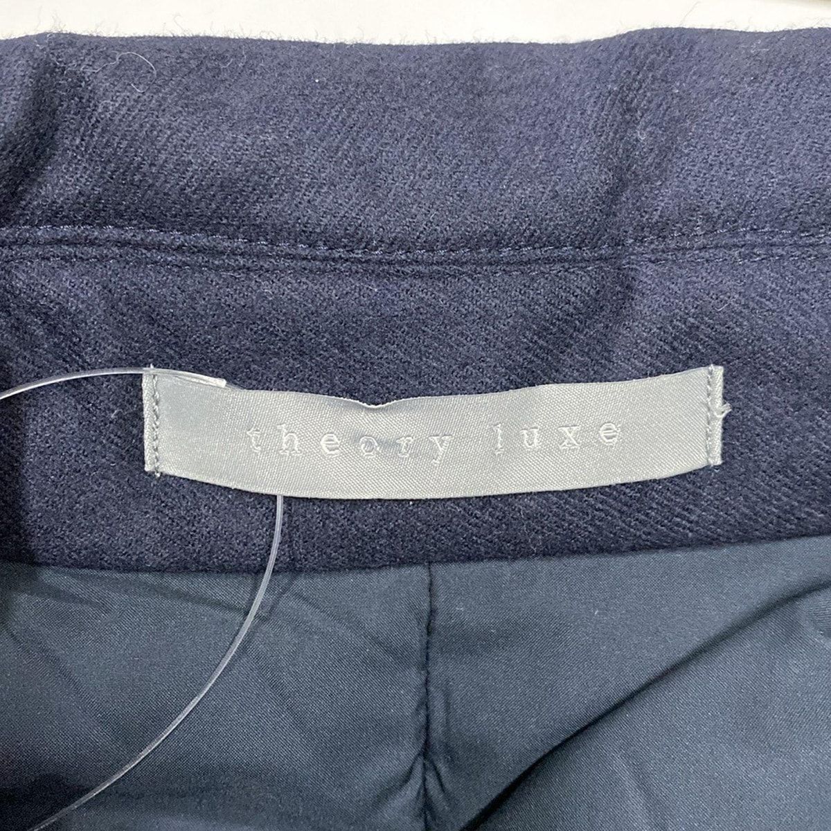 極美品✨　theory luxeセオリーリュクスライトダウンコート　ネイビー Theory luxe - theory luxe 19AW 完売 リバーシブル ダウンコートの