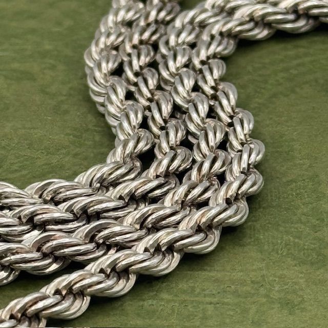 ティファニー ツイスト ロープ ツイスト ロング ネックレス 1-82-42