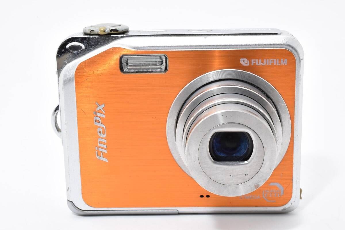 ☆良品☆ フジフイルム FUJIFILM FINEPIX V10 オレンジ (デジタル