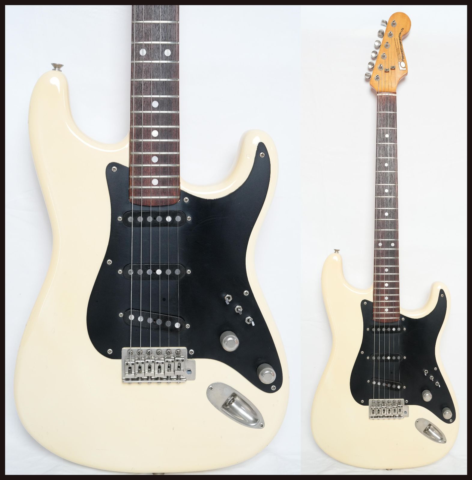 ☆FERNANDES☆FST-60 (改) STRATOCASTER 70年代後期 石ロゴ 日本製