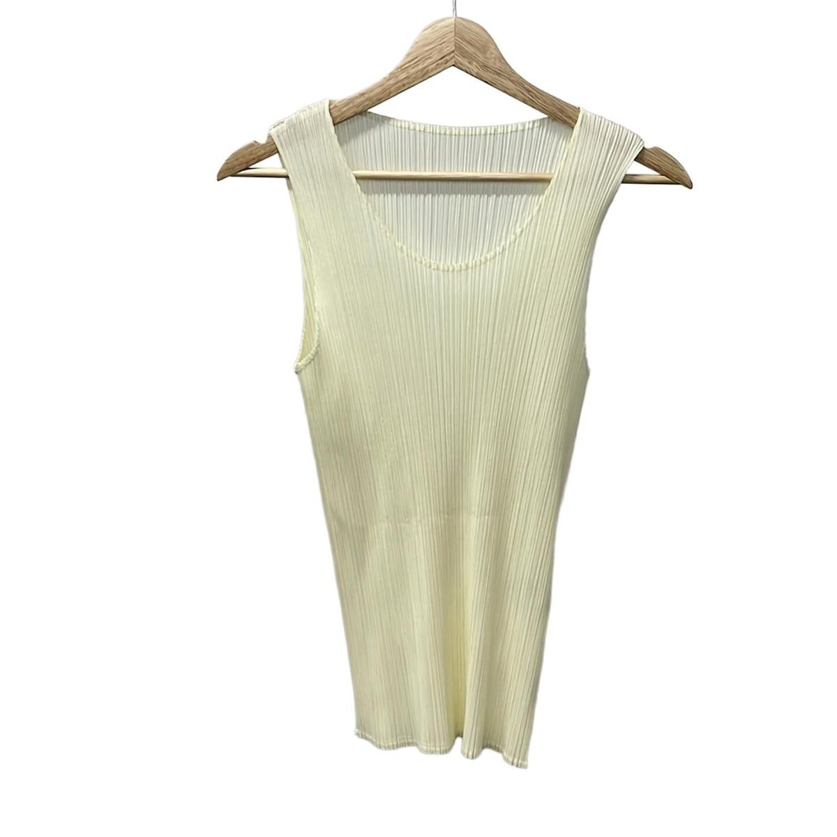 PLEATS PLEASE(プリーツプリーズ) ノースリーブカットソー サイズ3 L