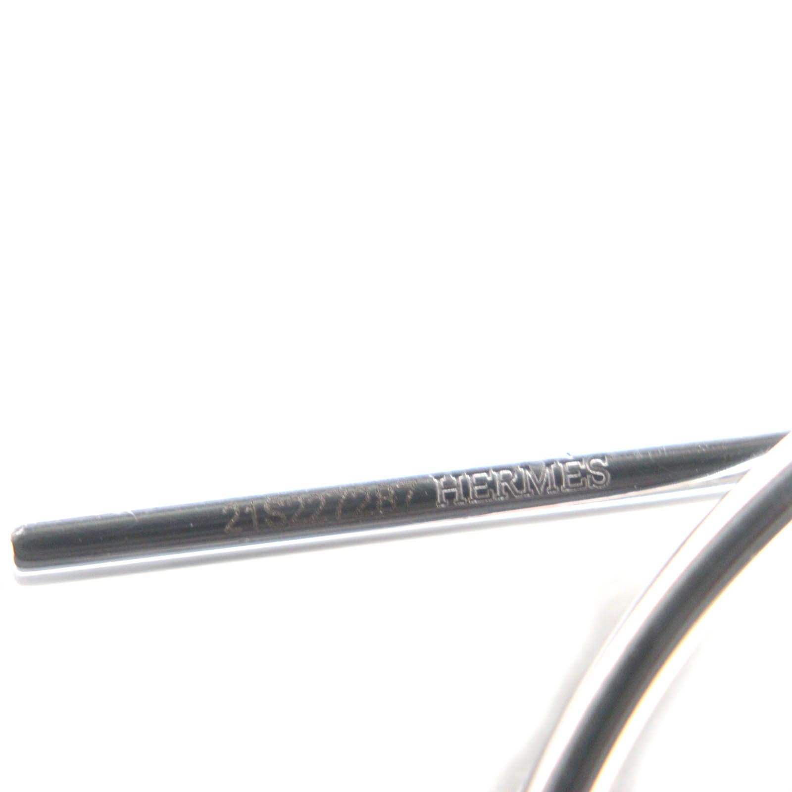 極美品◇HERMES エルメス 2021年製 ループ エシャペ MM ピアス SV925 