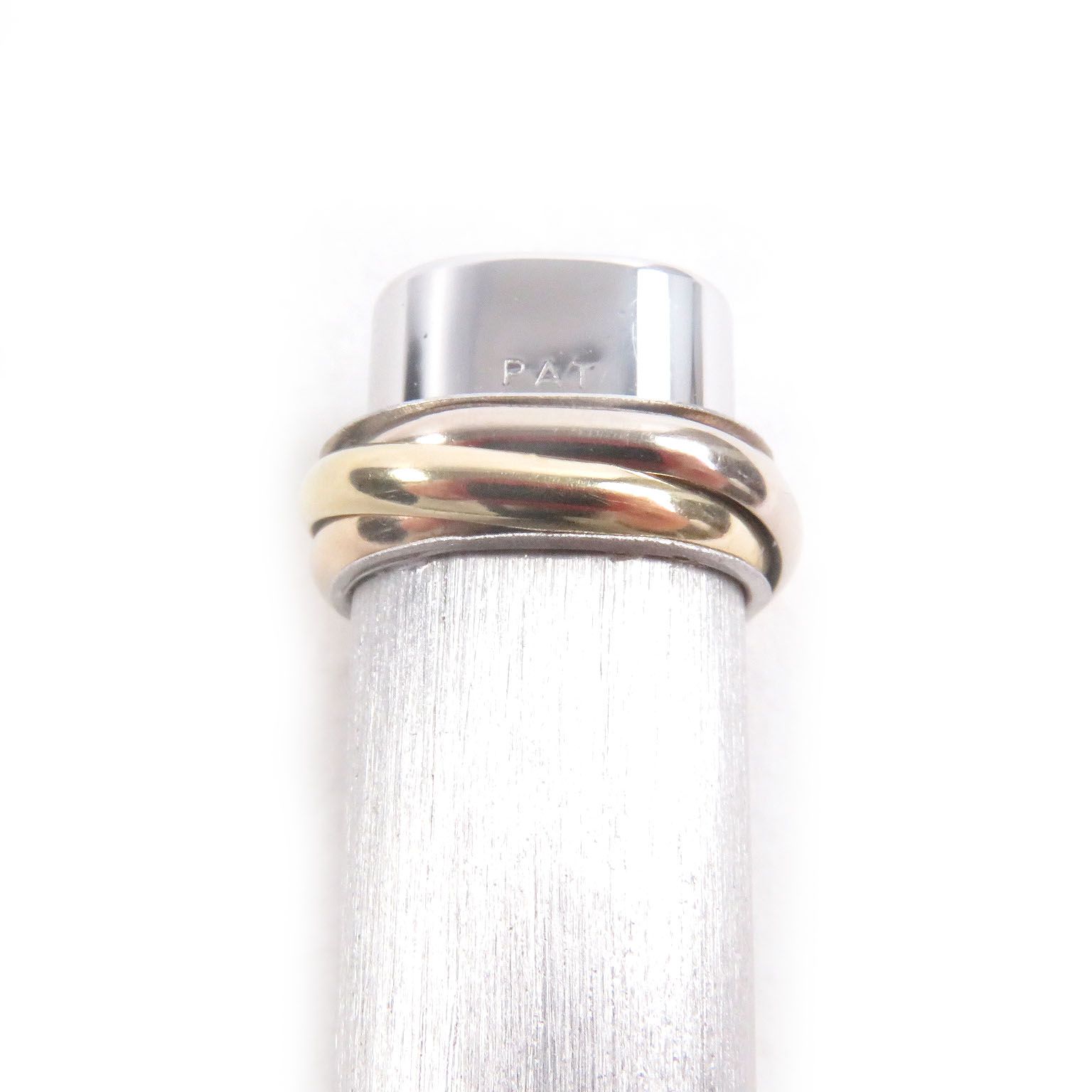 極美品□Cartier カルティエ ヴィンテージ トリニティ ヘアライン