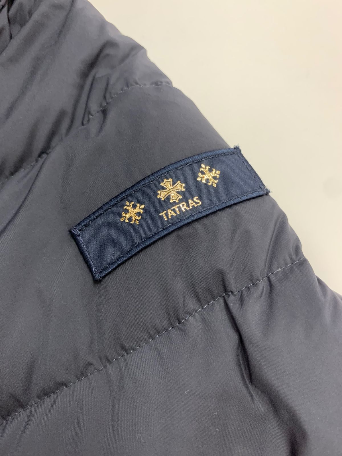 タトラス セラミカ LTA9SH4492 ダウンコート 02 ネイビー ナイロン 