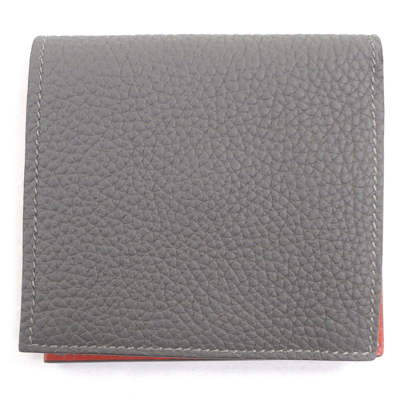 極美品□MAISON TAKUYA メゾンタクヤ ロゴ入り レザー コンパクト 