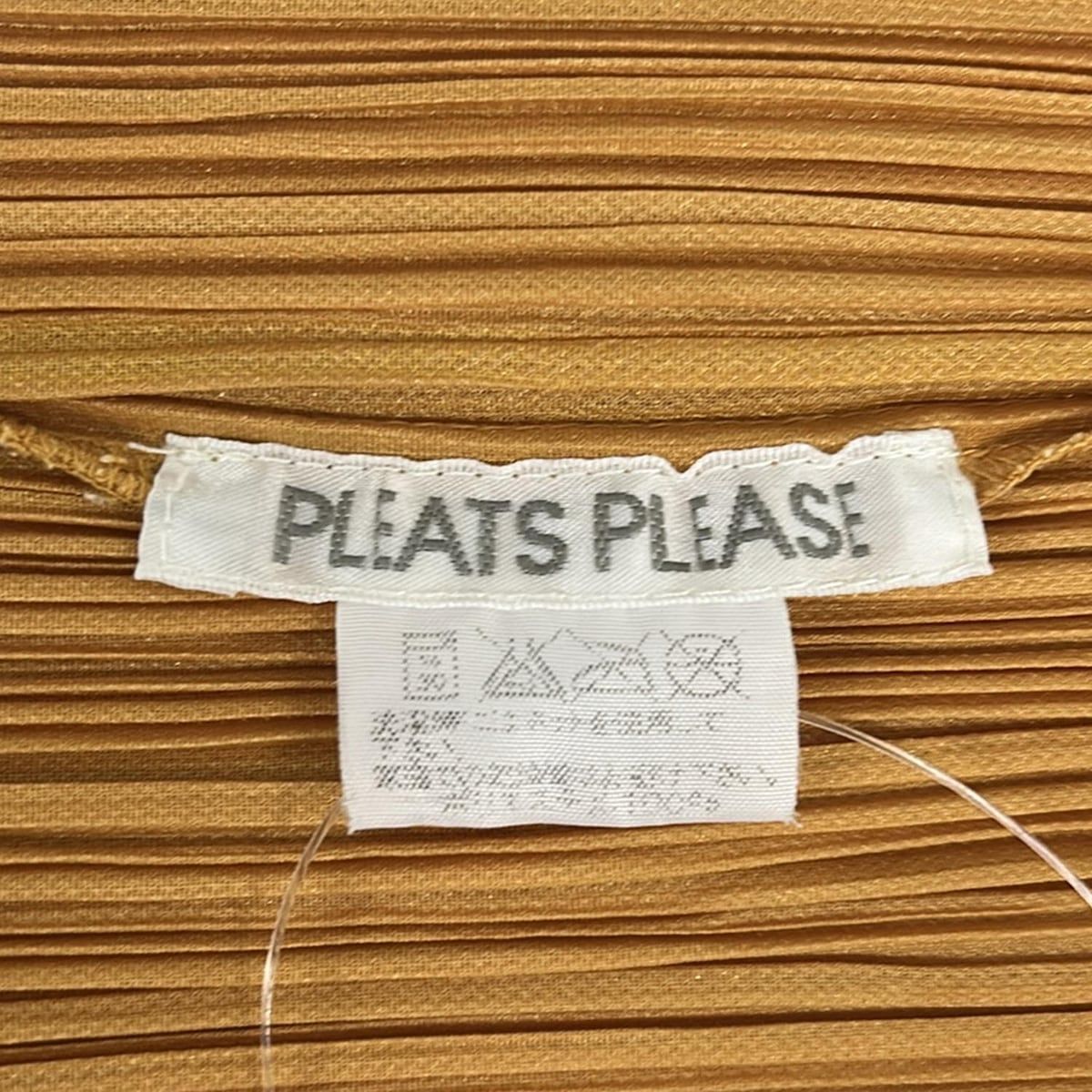 PLEATS PLEASE(プリーツプリーズ) ノースリーブカットソー サイズ3 L