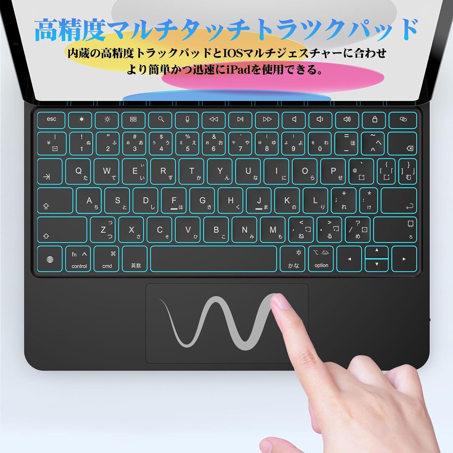 マジックキーボード BETTDOW 2025 iPad A16 11インチ&2022 iPad第10