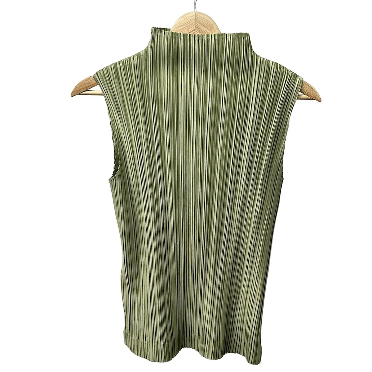 PLEATS PLEASE(プリーツプリーズ) ノースリーブカットソー サイズ3 L