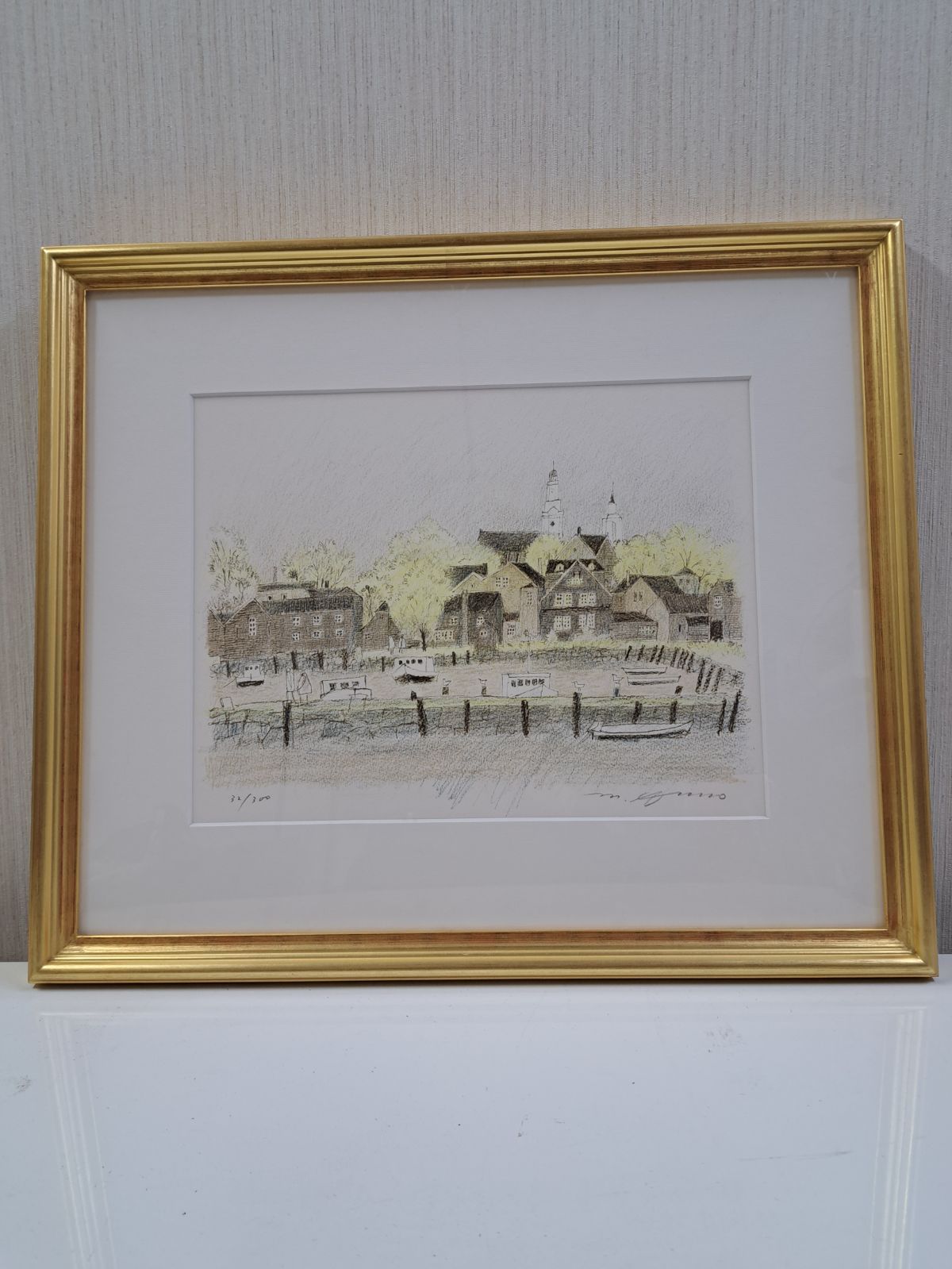 美品 安野光雅 ◇ リトグラフ ◇ 直筆サイン入り ◇ 限定 ◇ 激レア