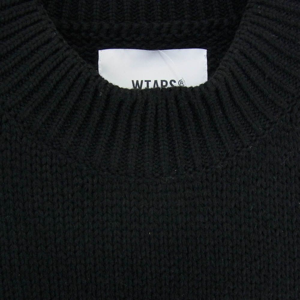 WTAPS ダブルタップス 24AW 242MADT-KNM01 DUANE SWEATER POLY