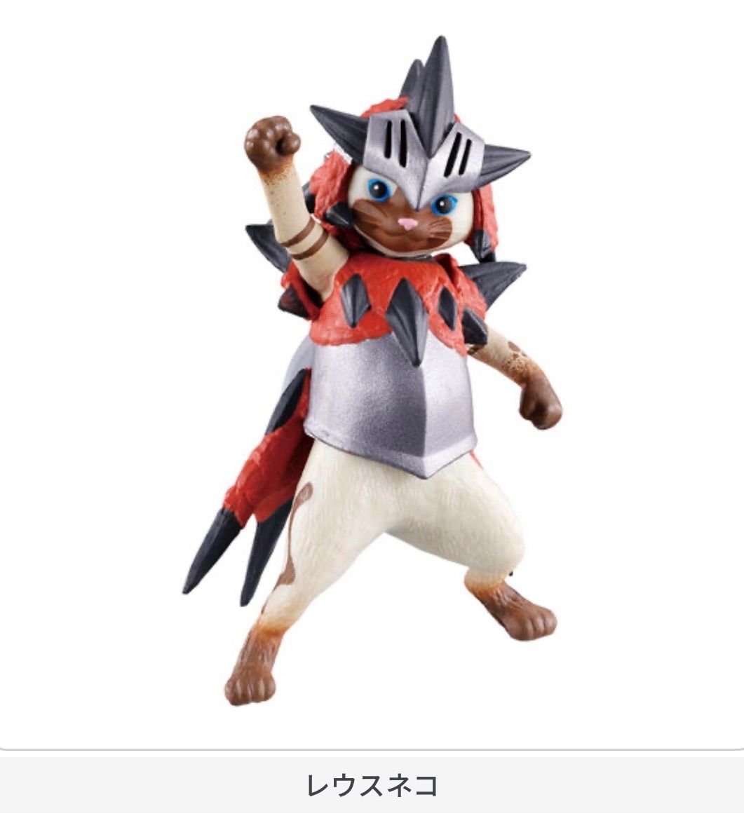 モンスターハンター 一狩りいこうニャ！アイルーこれくしょん 【4種類