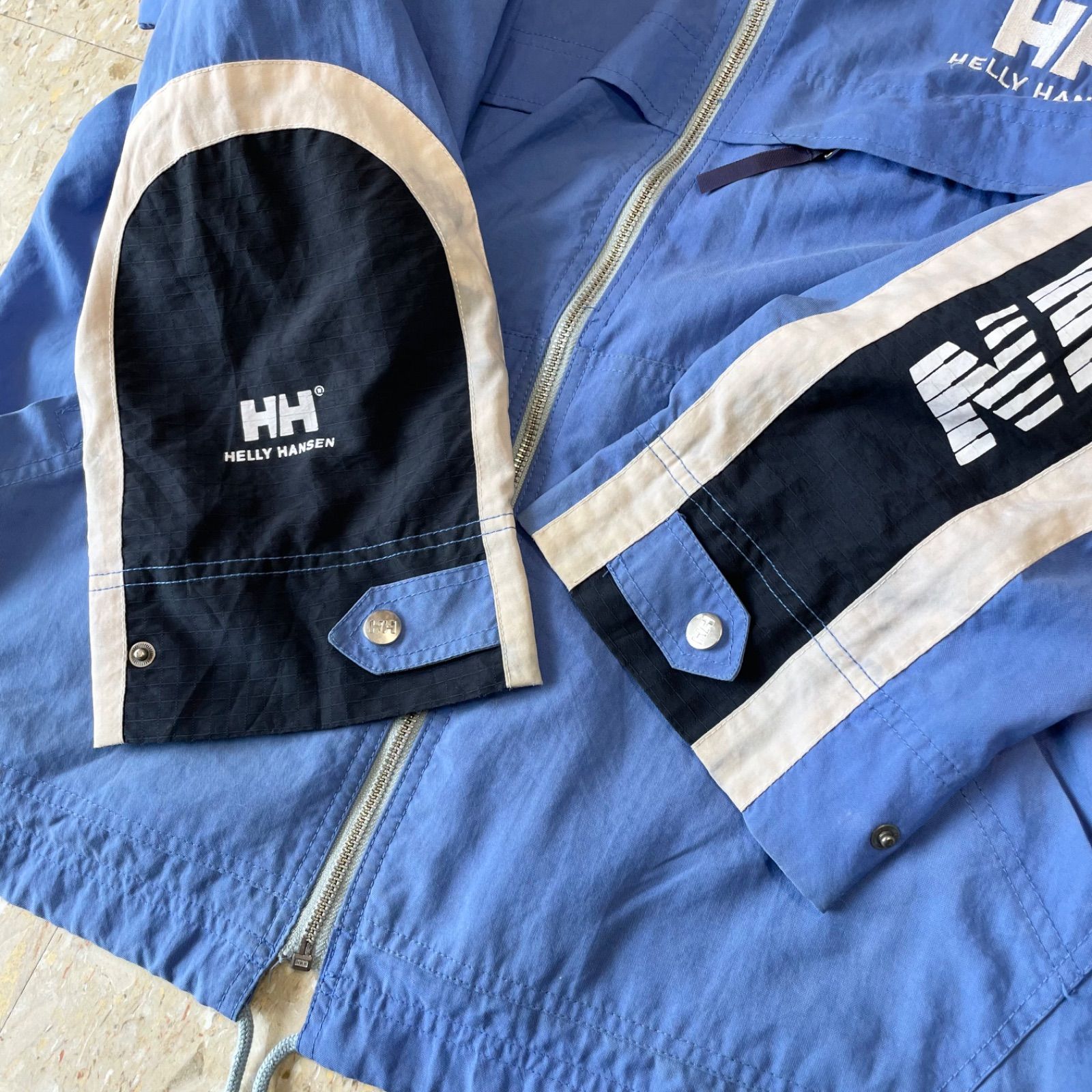 90s 【Helly Hansen】ヘリーハンセン razorfish レインジャケット 