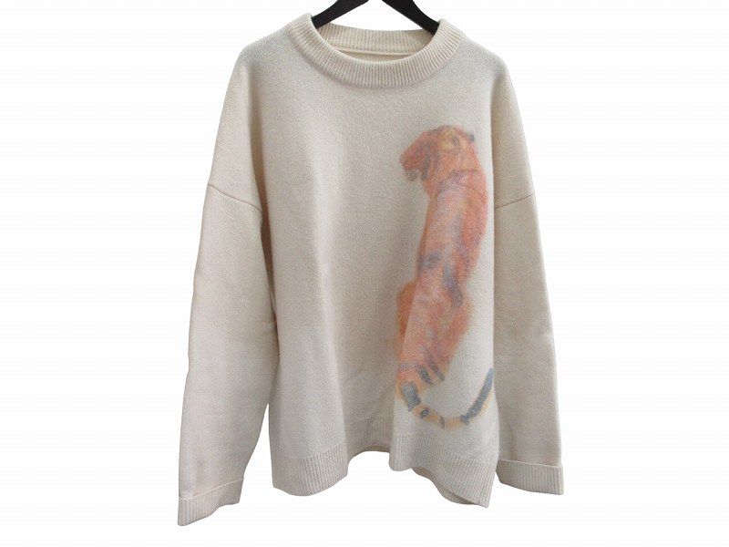 JIL SANDER アイボリー ニットセーター ホワイト（白）系 Jil Sander(ジルサンダー) ニット・セーター