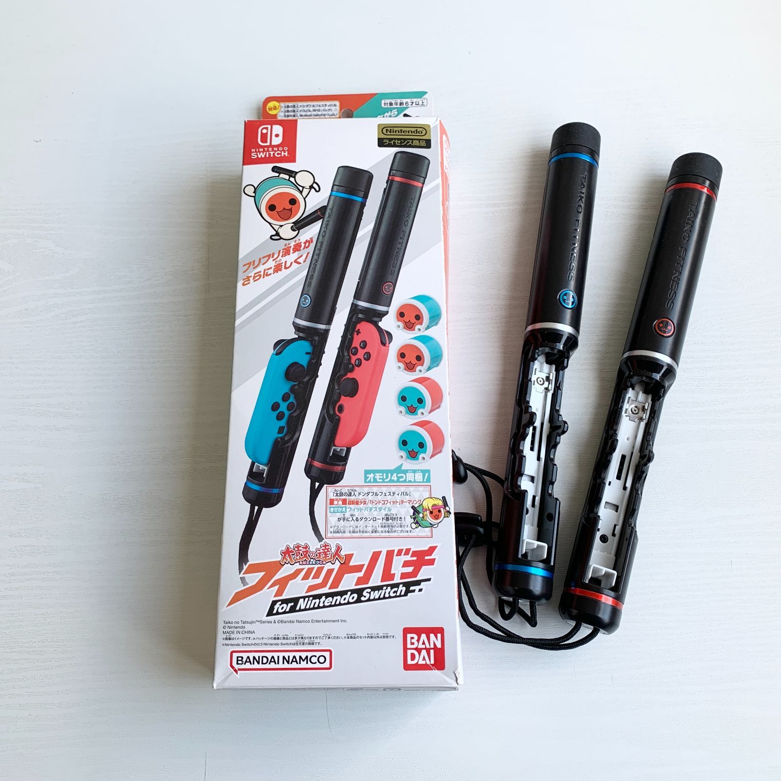 動作未確認 太鼓の達人 フィットバチ for Nintendo Switch バンダイ