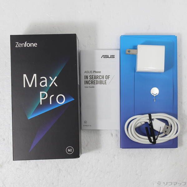 Zenfone Max Pro M2 ミッドナイトブルー Max Pro M2 6GB⁄64 4GBモデル