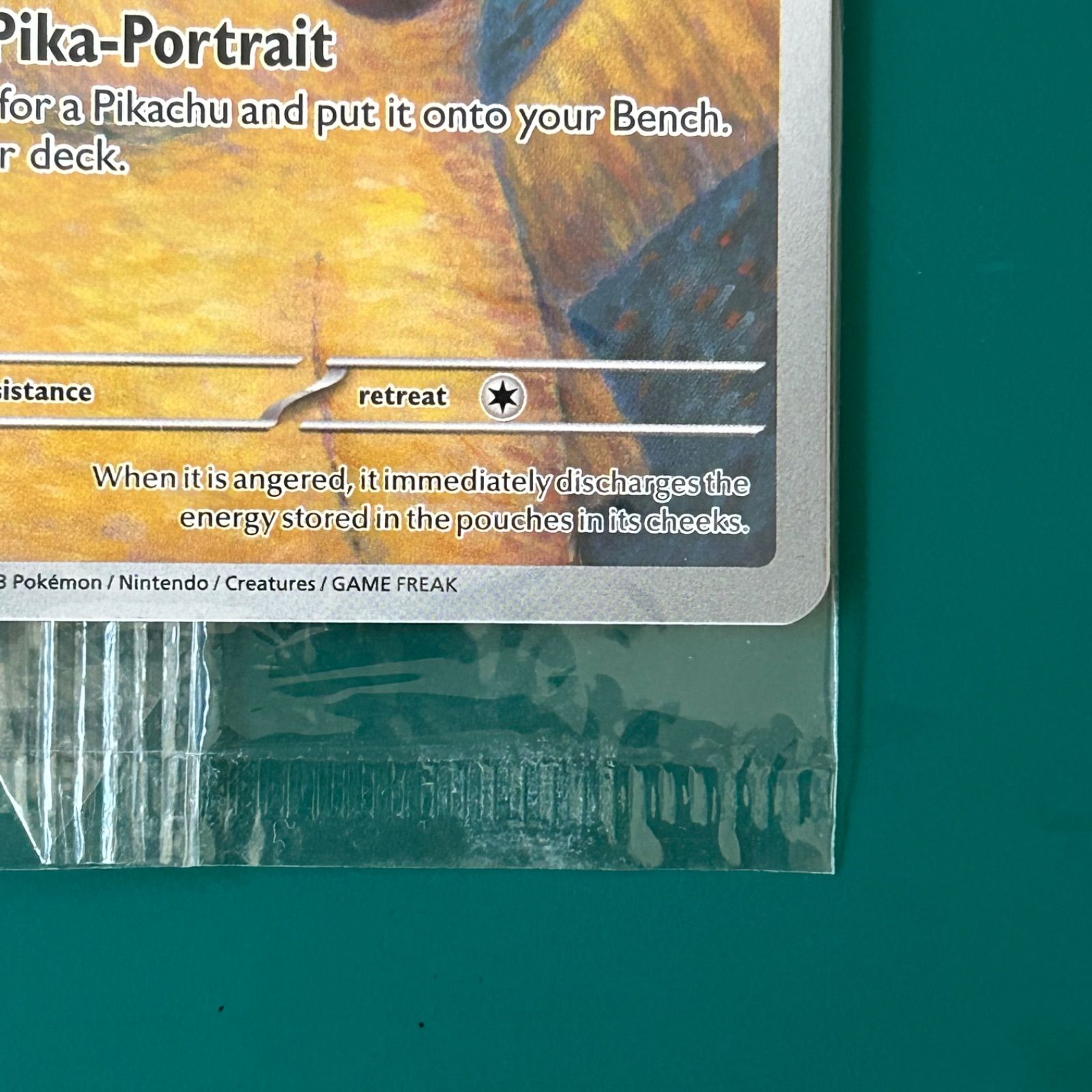 週末特価】ポケモンカード ゴッホ ピカチュウ 未開封（SVP EN 085