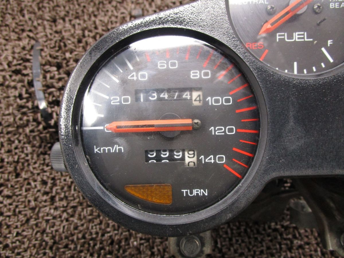CBX125F メーター スピード タコ フューエル △B1169！インジケーター