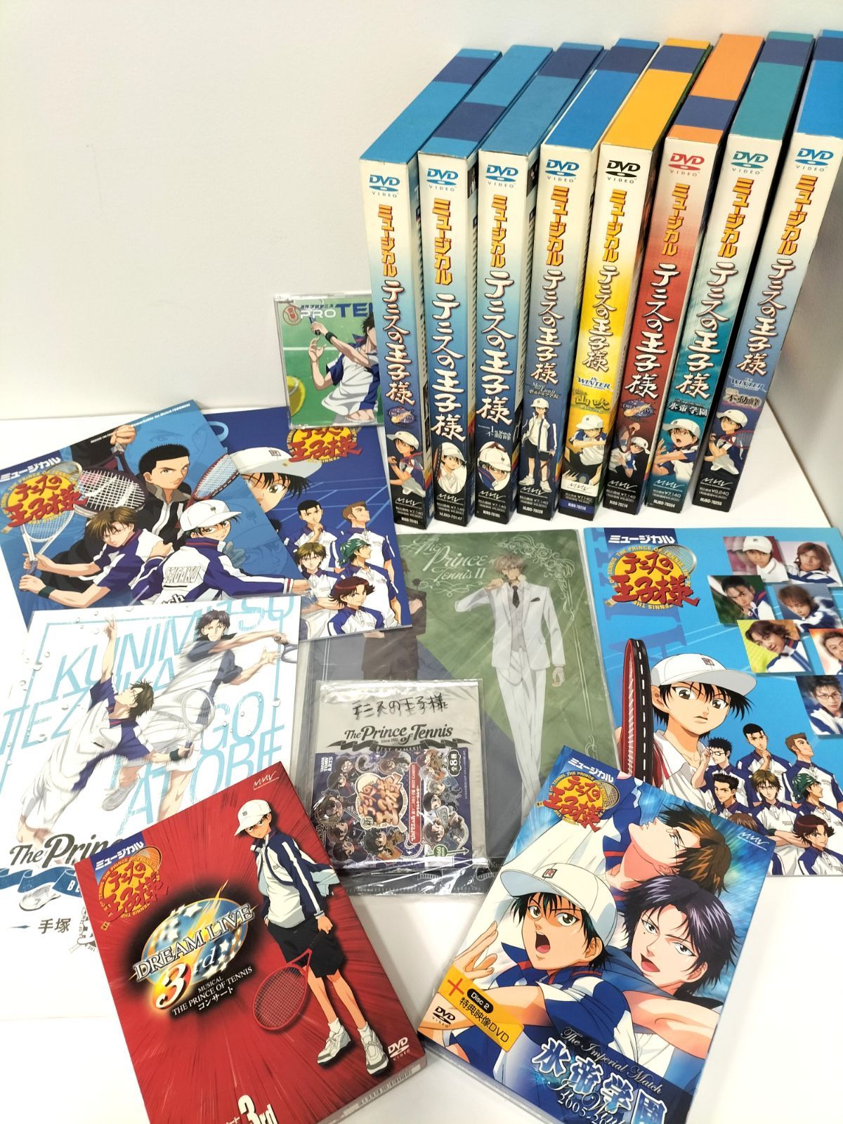中古]_「テニスの王子様」ミュージカルDVD＆CDまとめ - メルカリ