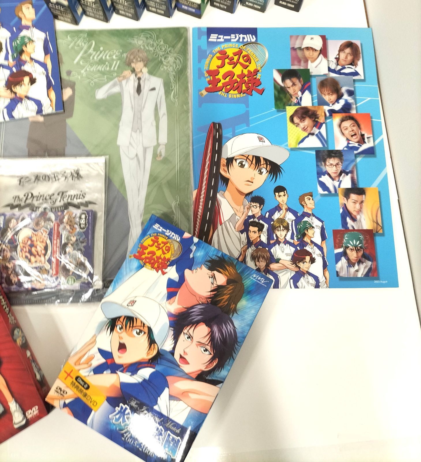 中古]_「テニスの王子様」ミュージカルDVD＆CDまとめ - メルカリ