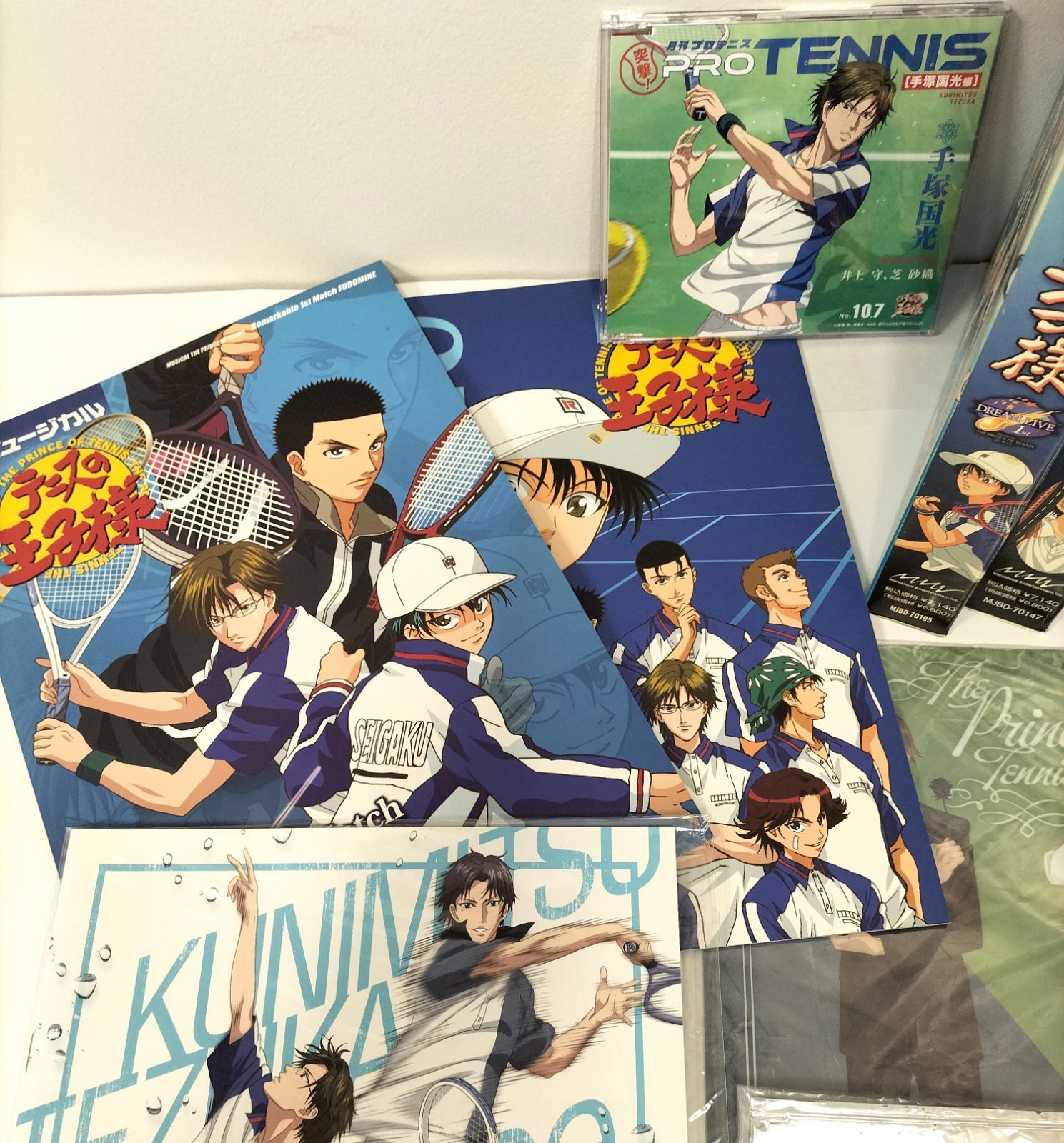 中古]_「テニスの王子様」ミュージカルDVD＆CDまとめ - メルカリ