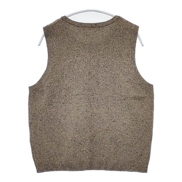 Mademoiselle NONNON ノースリーブニット ウール ベスト グレー