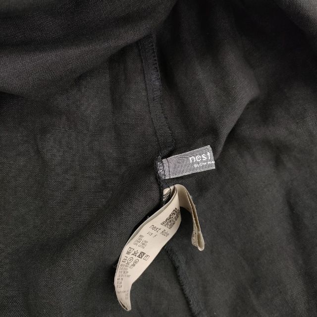 nest Robe リネン起毛ジャンパースカート 01224-1264 サロペット