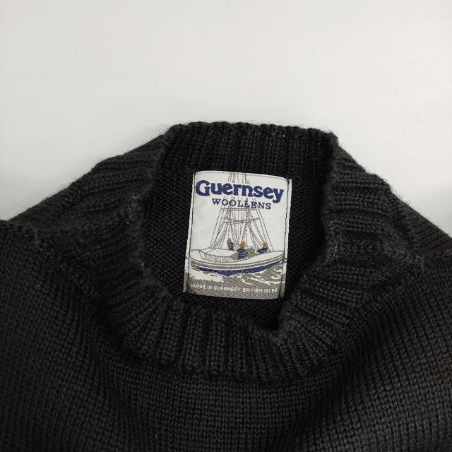 Guernsey Woollens ガンジーセーター イギリス製 ウール セーター