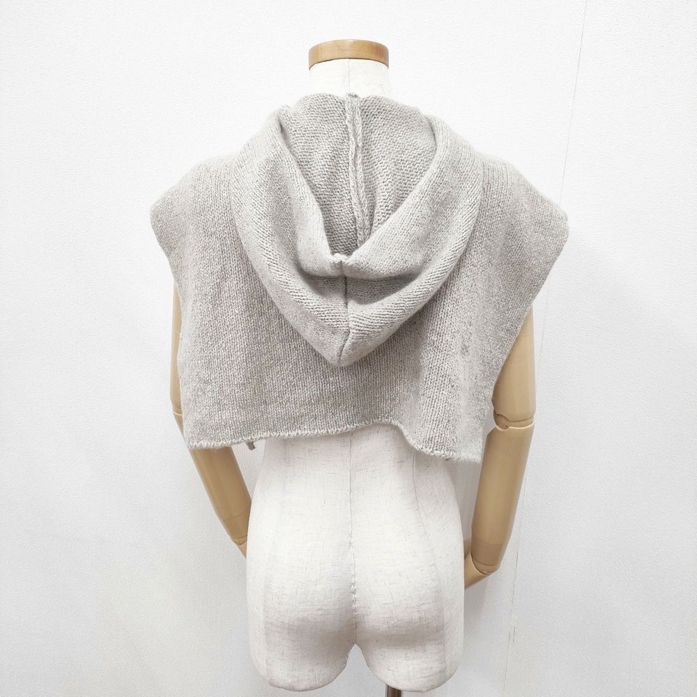 evam eva cashmere sable snood 定価30800円 カシミヤウール フード