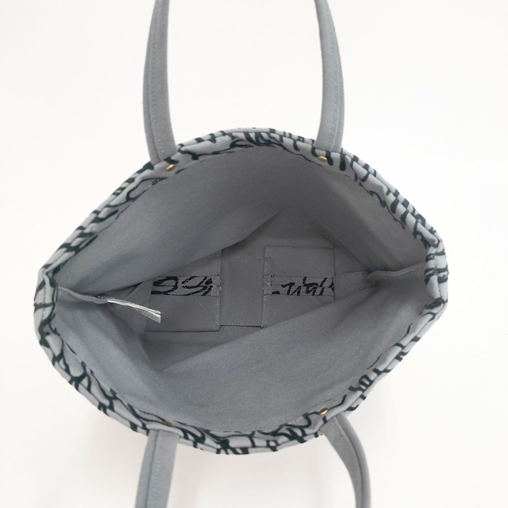 mina perhonen 25SS lululu Sサイズ フロッキープリント トートバッグ