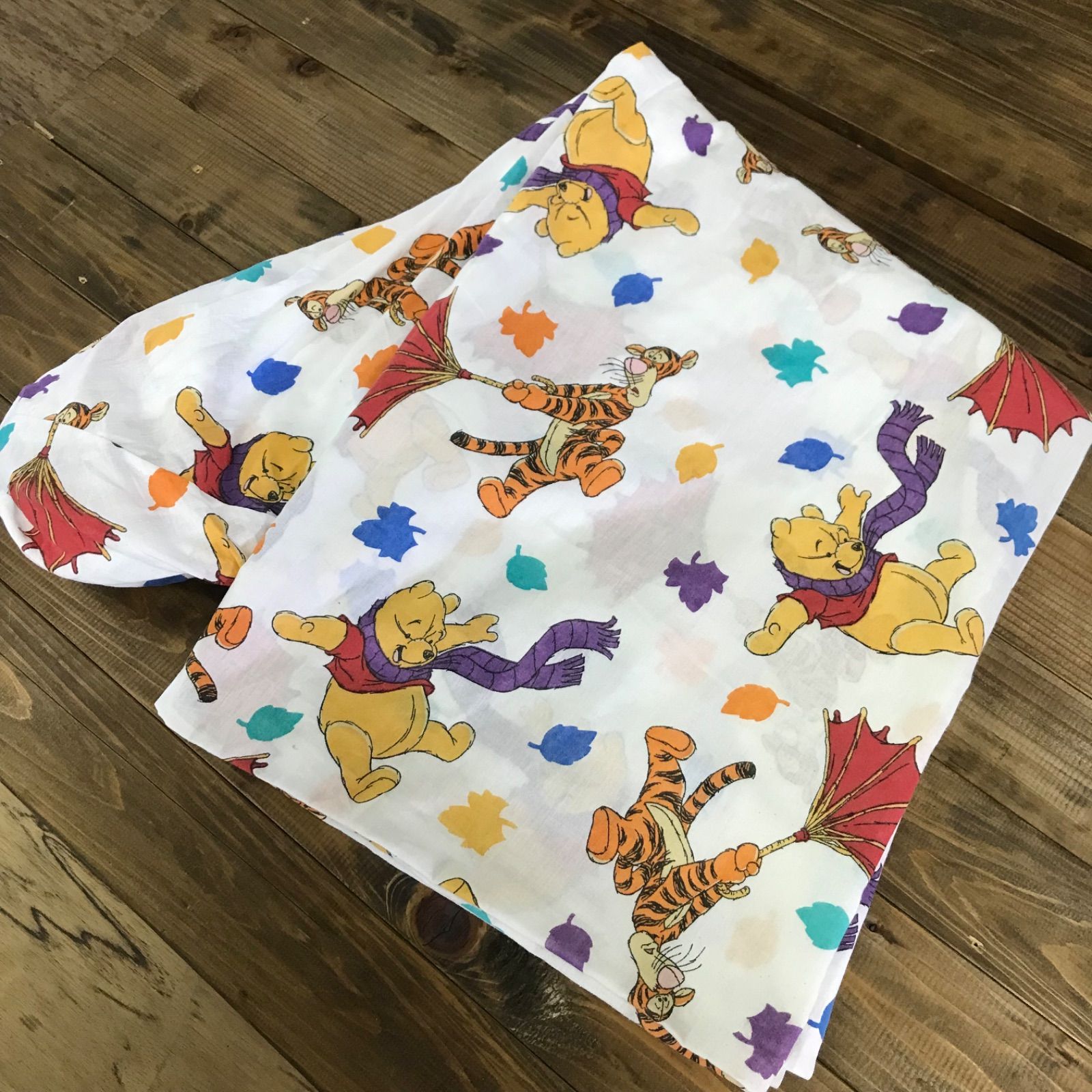 ヴィンテージシーツ 海外シーツ キャラクターシーツ ディズニー プー