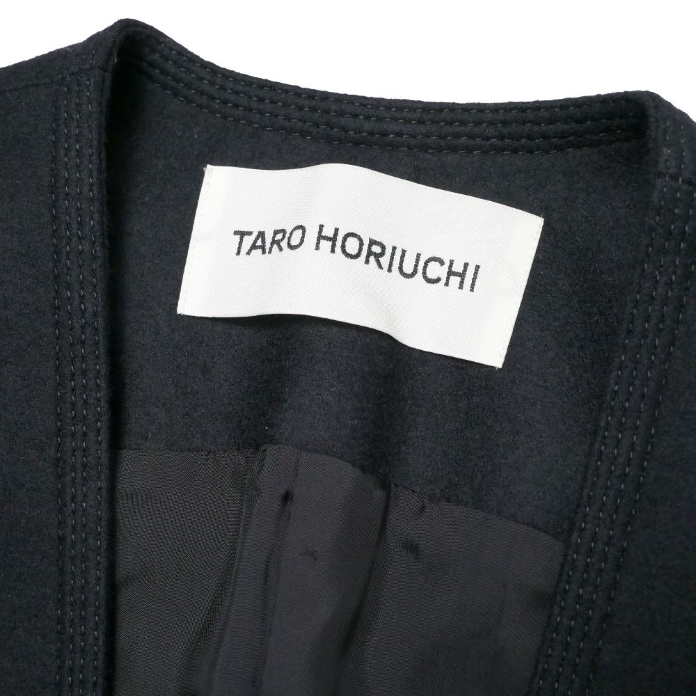 □美品□TARO HORIUCHI タロウ ホリウチ コート サイズ1 ノースリーブ 
