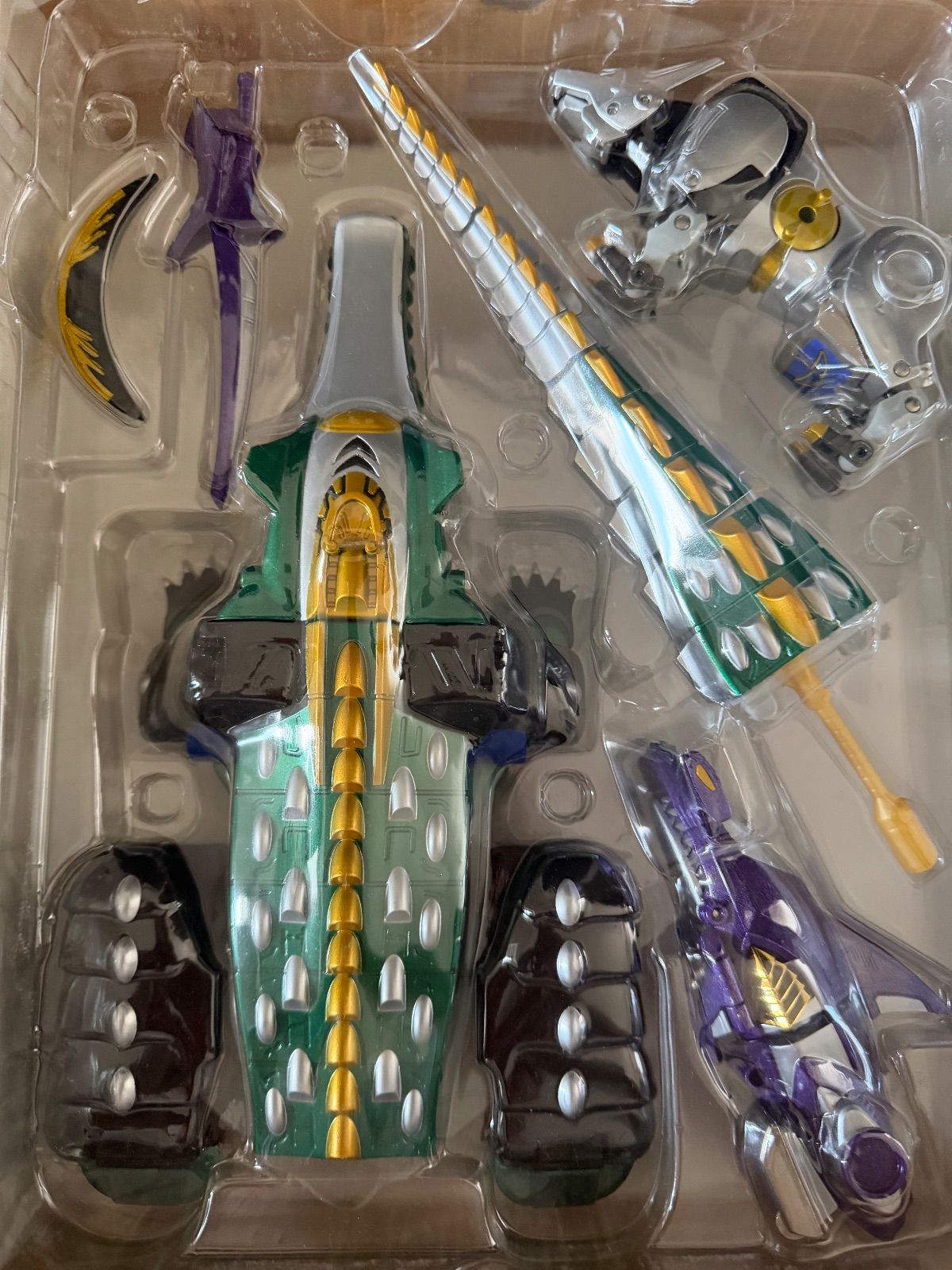 極美品 DX百獣戦隊ガオレンジャー ガオハンター 超合金 - メルカリ