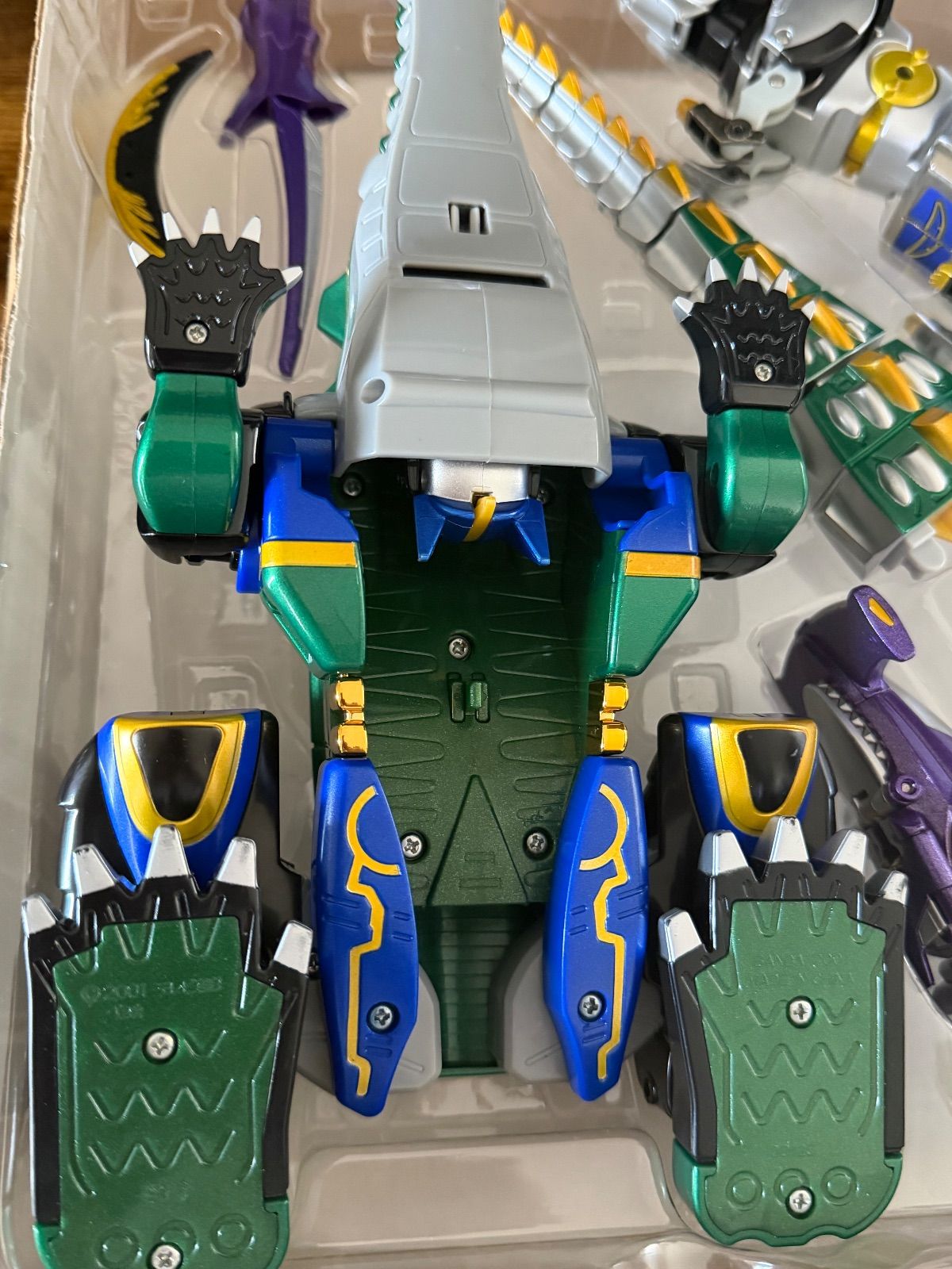極美品 DX百獣戦隊ガオレンジャー ガオハンター 超合金 - メルカリ