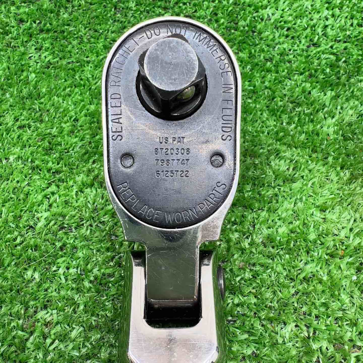  品 Snap-on スナップオン ラチェットハンドル グリップ付きロングハンドル 差込み角 12.7 mm 1|2 並行輸入 SHF 80 A ダークブルー アクトツー BR ラチェットハンドル スパナ レンチ